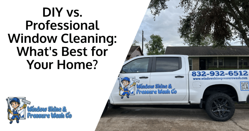 DIY vs. Professional Window Cleaning: What's Best for Your Home?