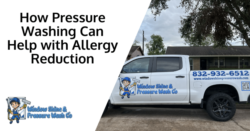 How Pressure Washing Can Help with Allergy Reduction