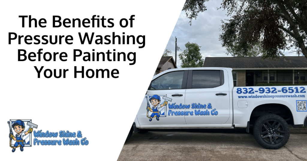 The Benefits of Pressure Washing Before Painting Your Home